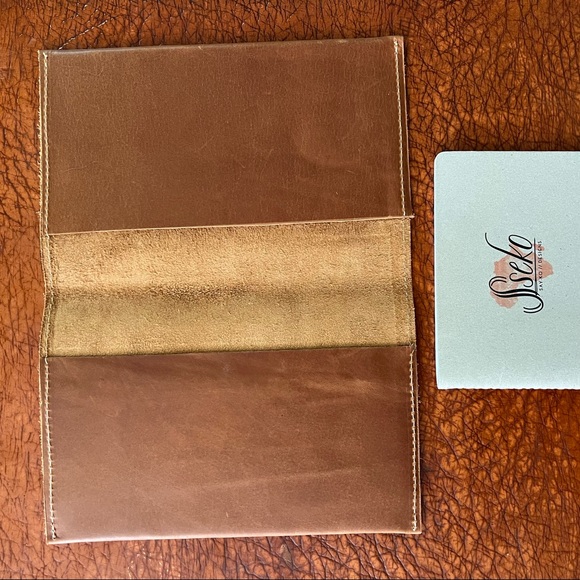 NWT Sseko Leather Journal Sleeve and insert. - Picture 4 of 4